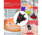 Helix Paint Mixer Epoxy Mixer Attachment For Mixes Epoxy Resin,latex,oil Paints Colour Black