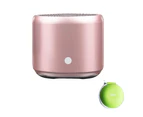 A106 Pro Wireless Mini Bluetooth Speaker Mic Bathroom Shower Speaker-Pink