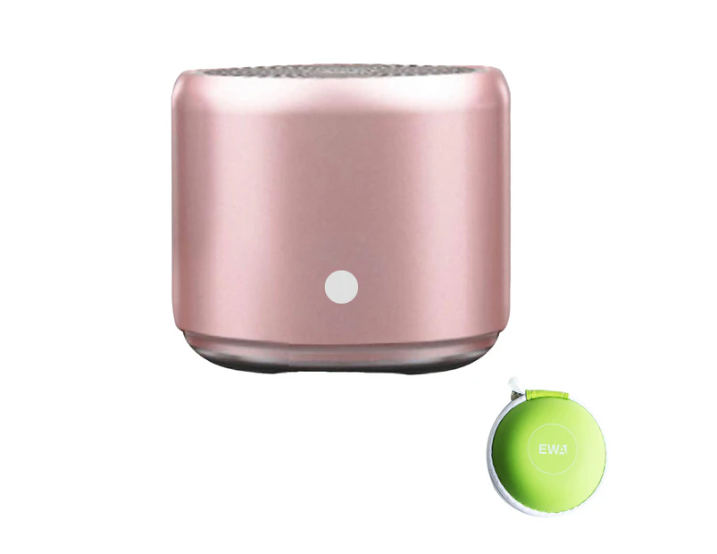 A106 Pro Wireless Mini Bluetooth Speaker Mic Bathroom Shower Speaker-Pink