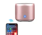 A106 Pro Wireless Mini Bluetooth Speaker Mic Bathroom Shower Speaker-Pink