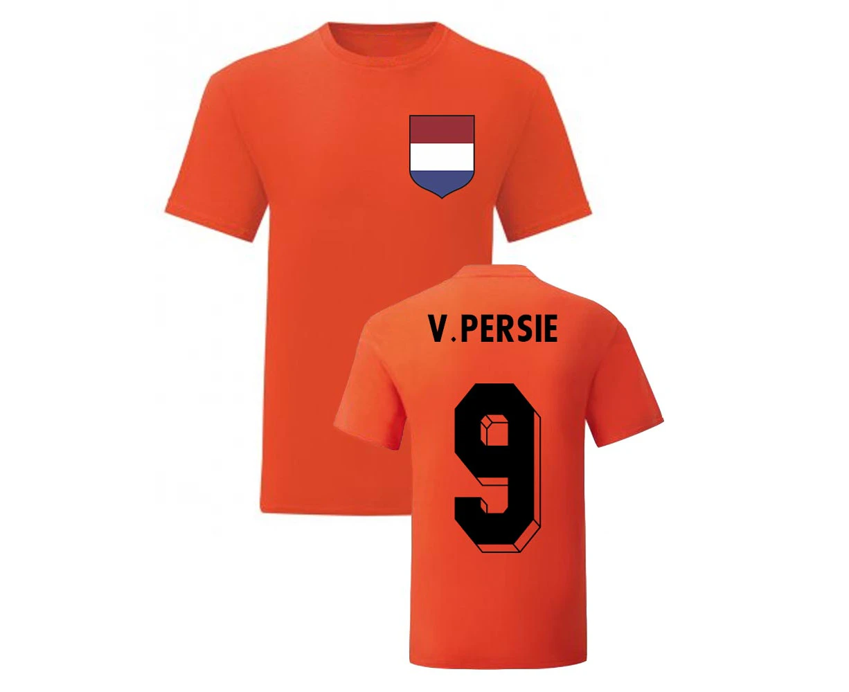 Robin Van Persie Holland National Hero Tee\'s (Orange)