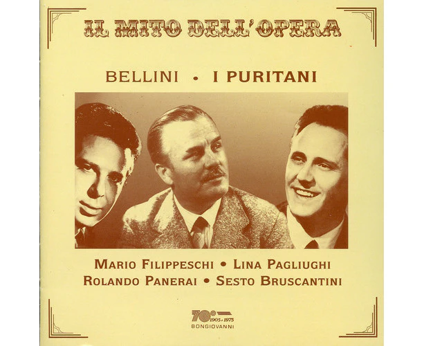 Vincenzo Bellini - I Puritani  [COMPACT DISCS] USA import