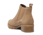 Womens Footwear Sandler Iowa Taupe Suede Boot