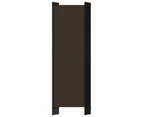 6 Panel Room Divider Privacy Screen Folding Partition Foldable Panels Brown 3m x 1.8m