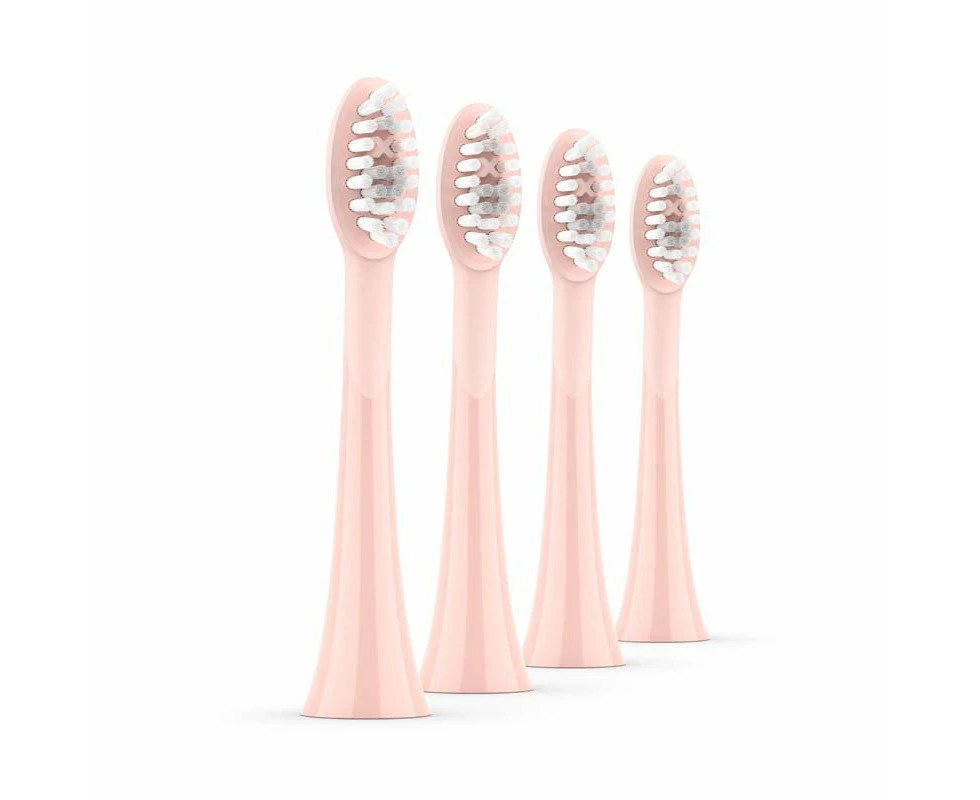 Ordo Sonic+ Brush Head 4 Pack - Rose Gold