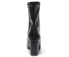 Womens Footwear Sandler Karly Black Stretch Boot