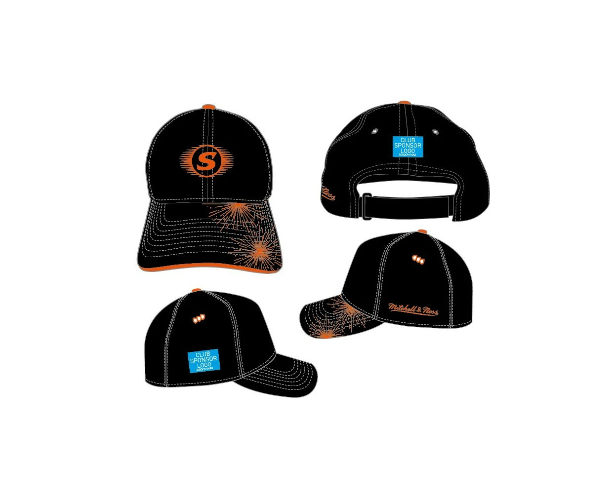 Perth Scorchers Big Bash BBL Cricket Players Training Cap/Hat!