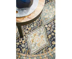 Cheapest Rugs Online Round Legacy Rug In Dusty Navy