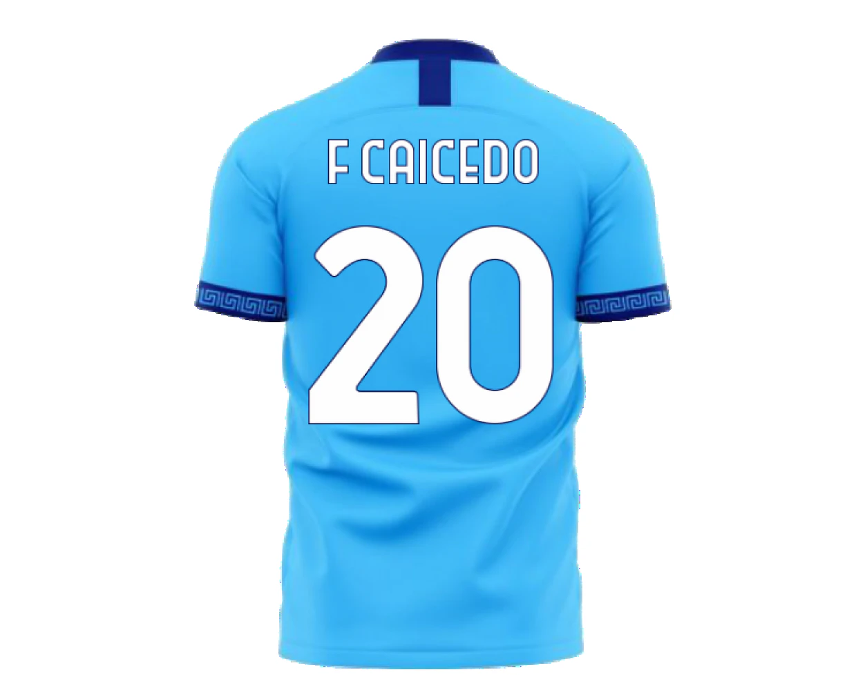 Lazio 2023-2024 Home Concept Football Kit (Libero) (F CAICEDO 20)