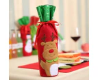 Christmas Wine Bottle Bag