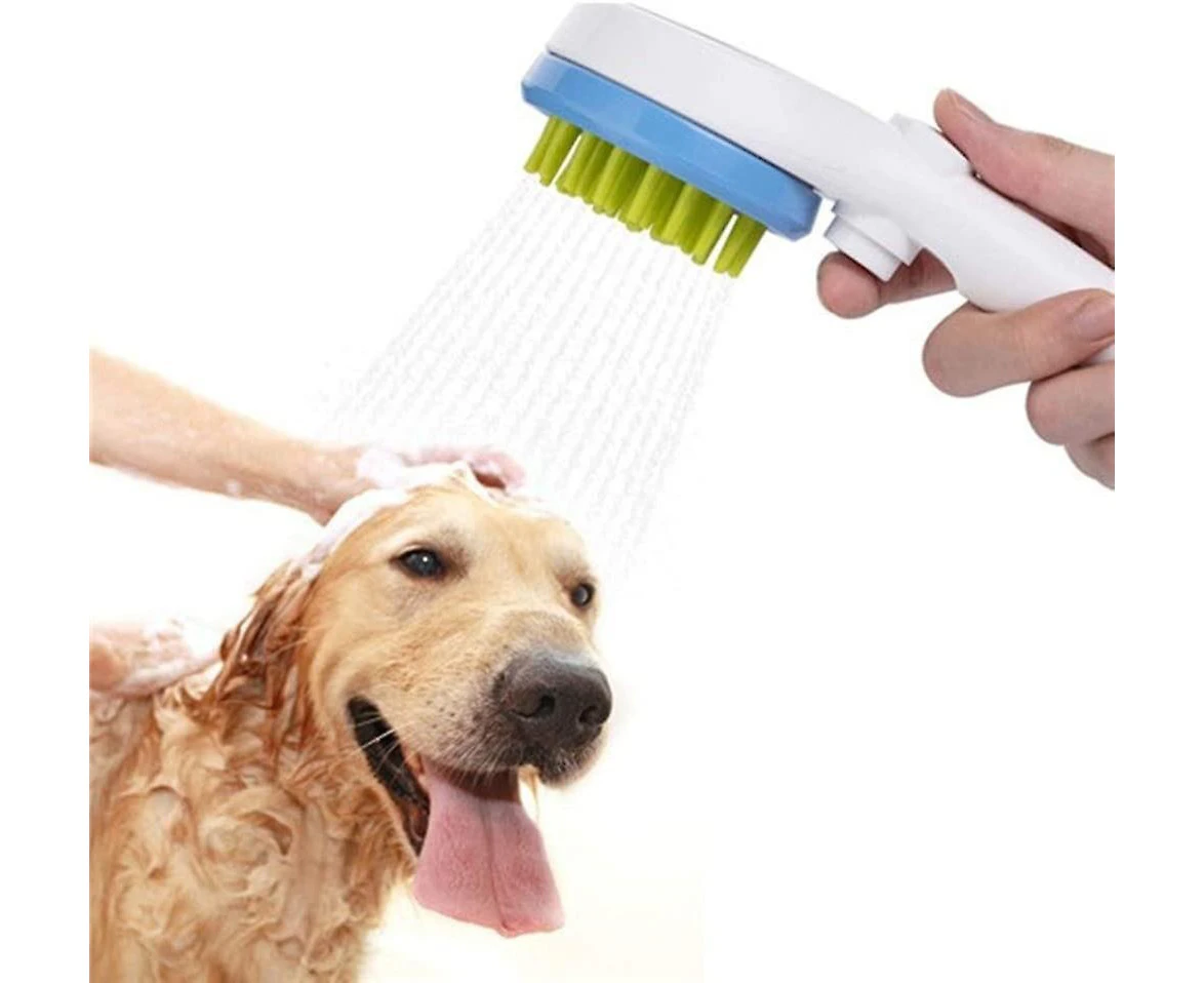 Dog Shower Nozzle Attachment, Pet Grooming Shower Nozzle, Pet Grooming Bathing Brush Bathing Tool