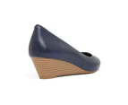 Womens Footwear Sandler Henry Navy Glove Pump