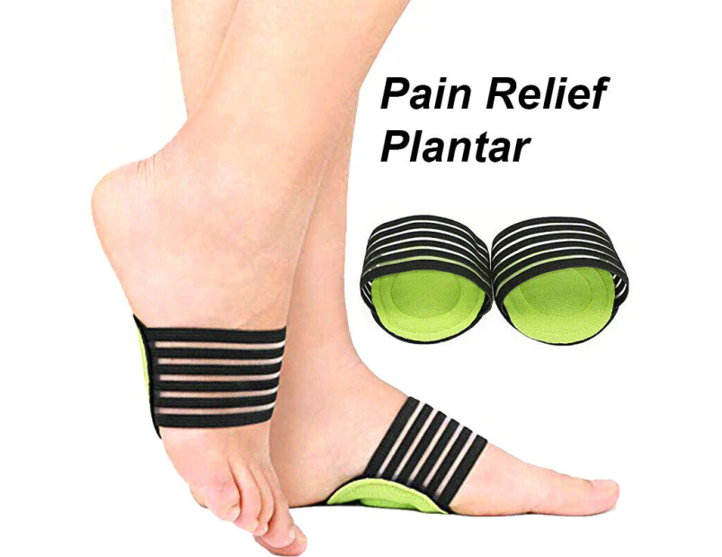 Foot Heel Pain Relief Plantar Fasciitis Insole Pads & Arch Support Shoes