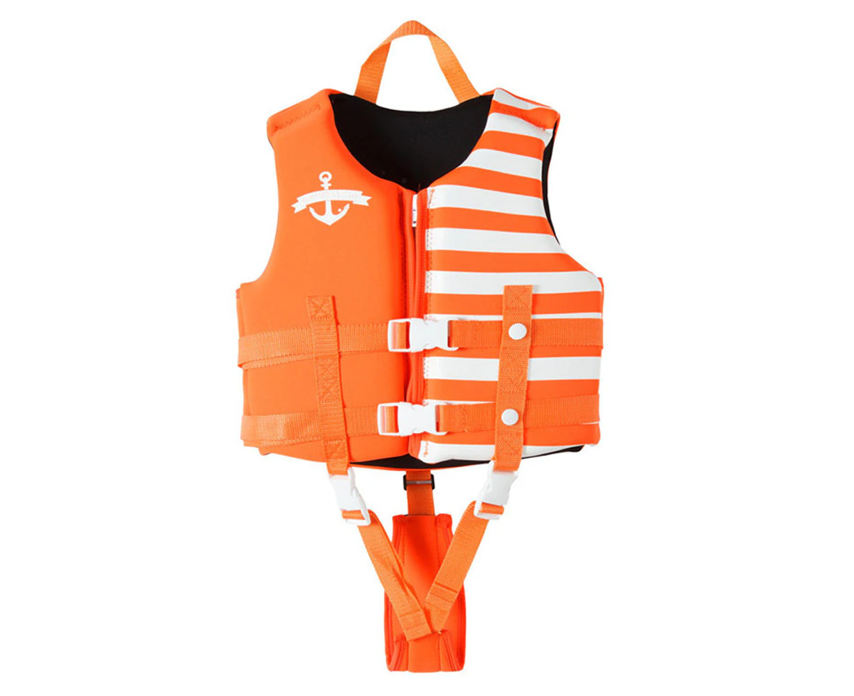 Children'S Life Jacket, Professional Buoyancy Jacket, Male And Female Children'S Buoyancy Vest, Snorkeling, Swimming, Warm Floating Jacket,M