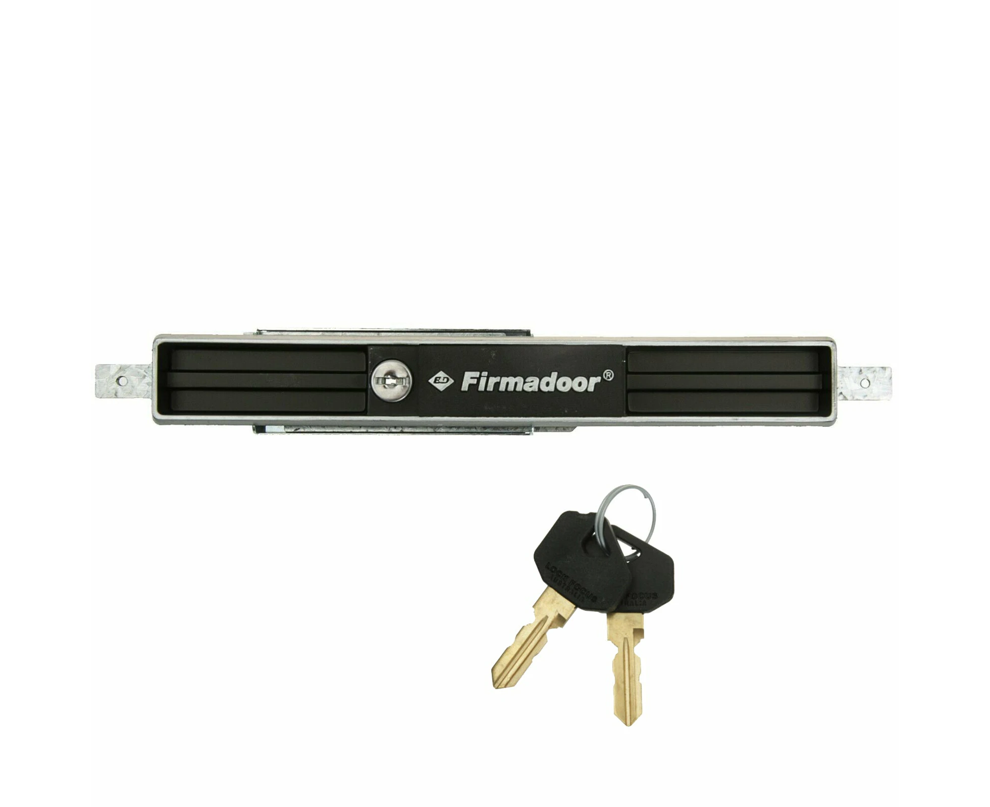 Firmadoor Garage Roller Door Lock Faceplate & Keys