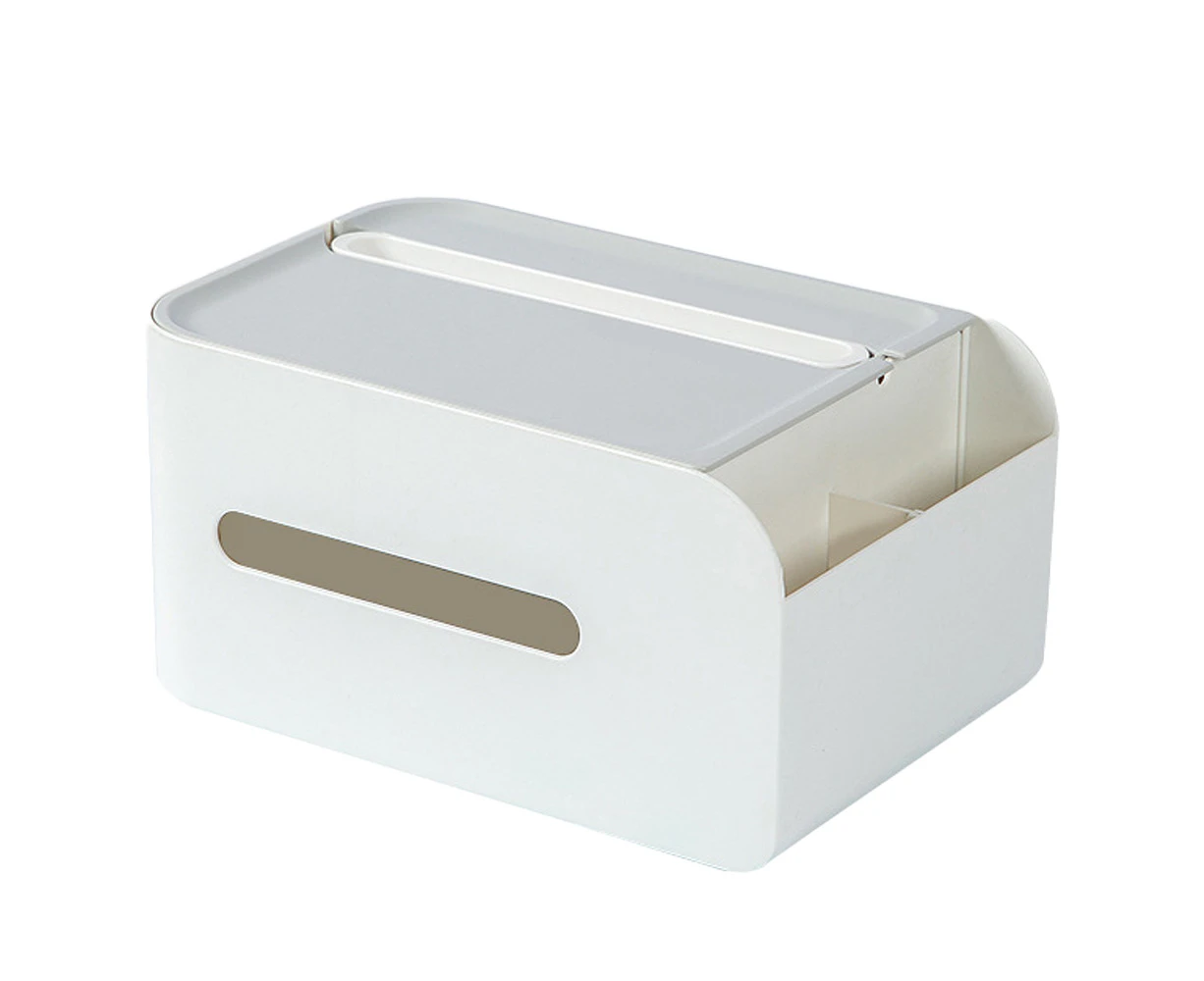 Creative living room remote control storage box mask storage box white