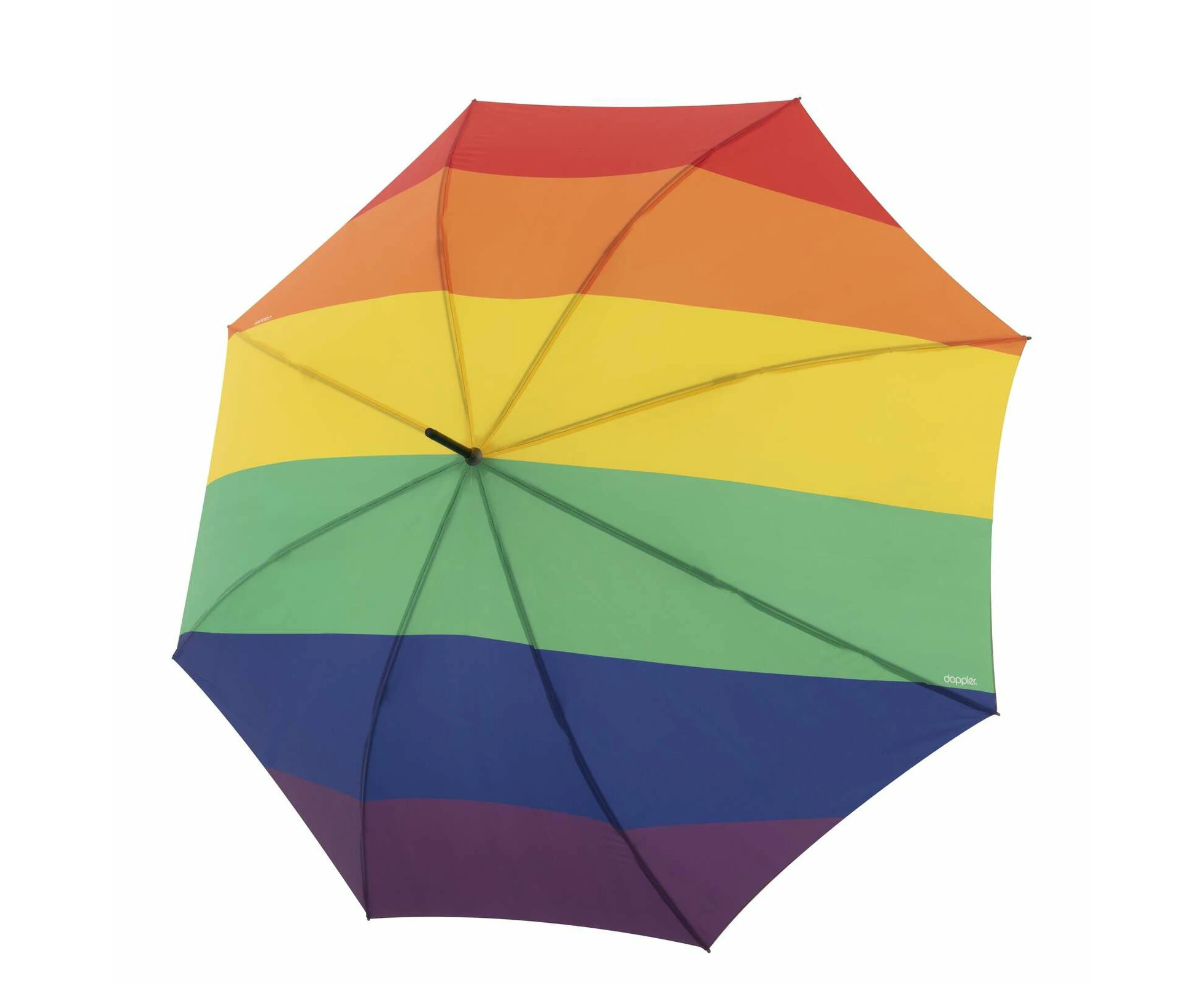 Doppler Long Modern Art Umbrella - Pride Rainbow