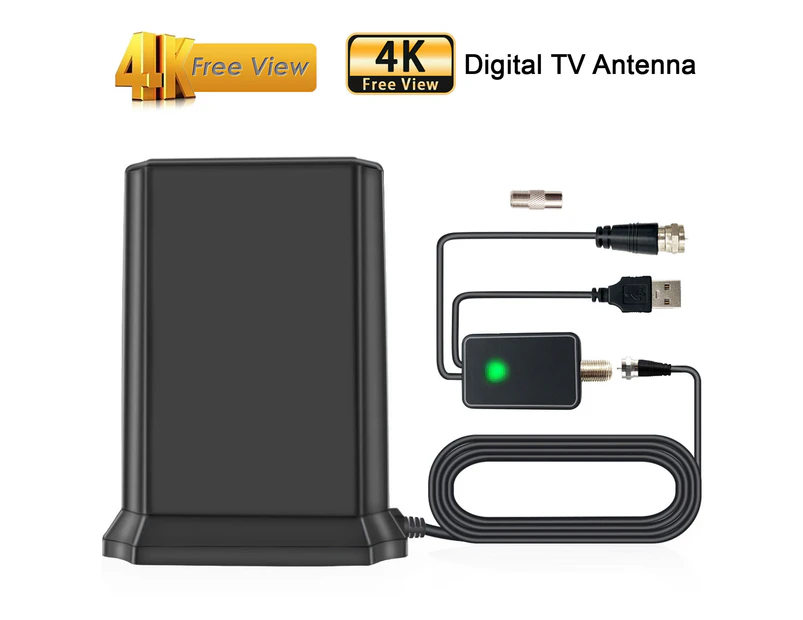 Buutrh Great Digital TV Antenna 500cm 480 Miles 1080P HDTV TV