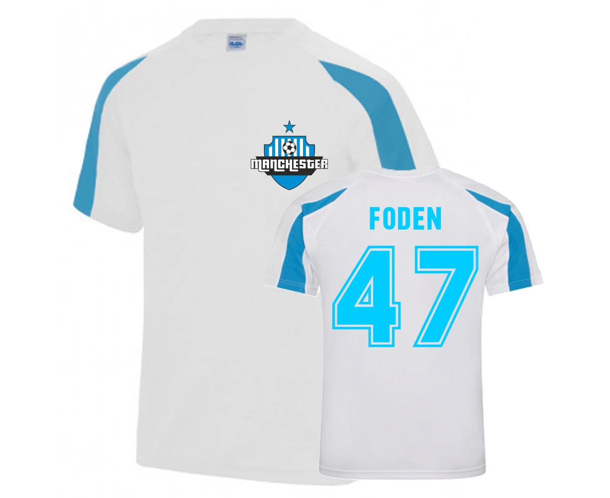 Phil Foden Man City Sports Training Jersey (White)