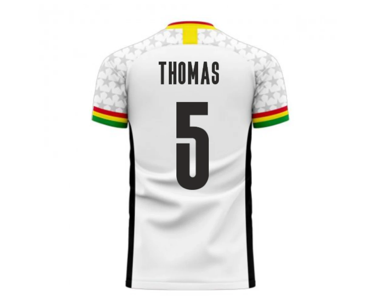 Ghana 2023-2024 Home Concept Football Kit (Libero) (THOMAS 5)