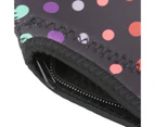 Insulated Thermal Lunch Bag Waterproof Neoprene Lunch Box Handbag For Picnic Campingsmall Colo Red Dots