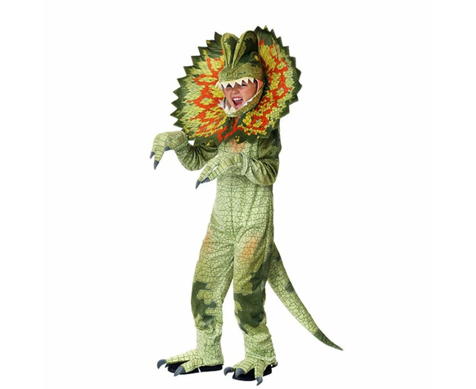 Kids Boys Halloween Cosplay Costumes Child Pretend Green Triceratops Dinosaur Costumes Game Party Role Play Dress Up Outfit