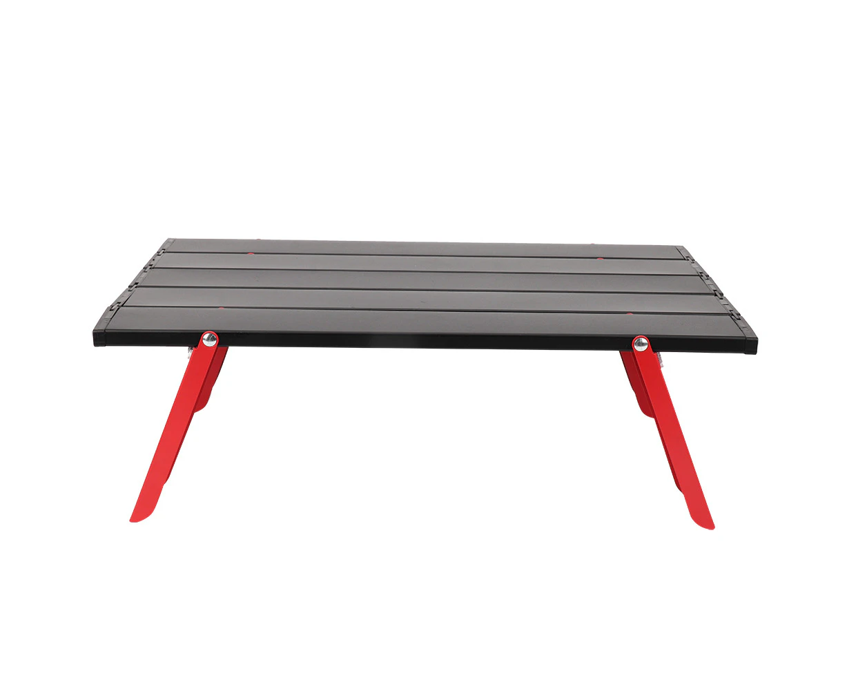 Mini Aluminum Alloy Picnic Table Lightweight Folding Table For Outdoor Bbq Backpacking Camping