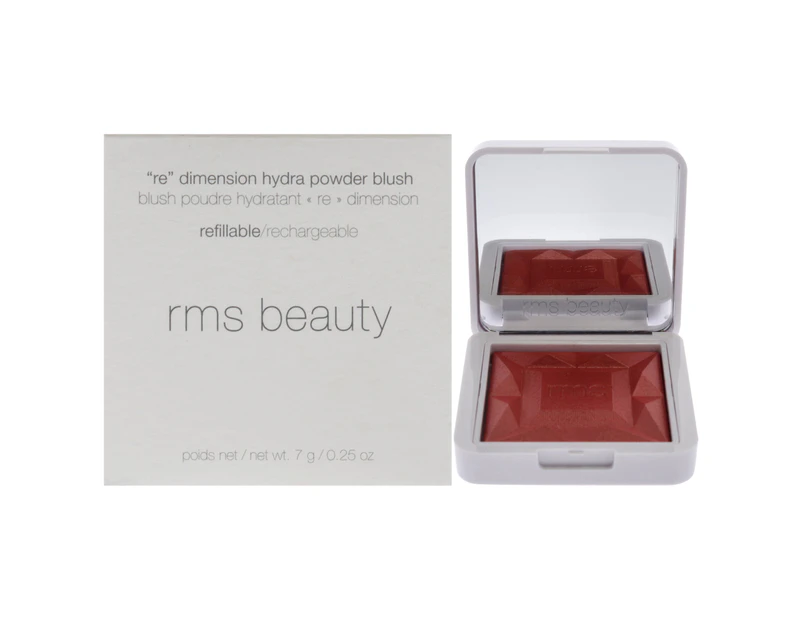 RMS Beauty ReDimension Hydra Powder Blush - Sangria For Women 0.25 oz Blush Variant Size Value 0.25 oz