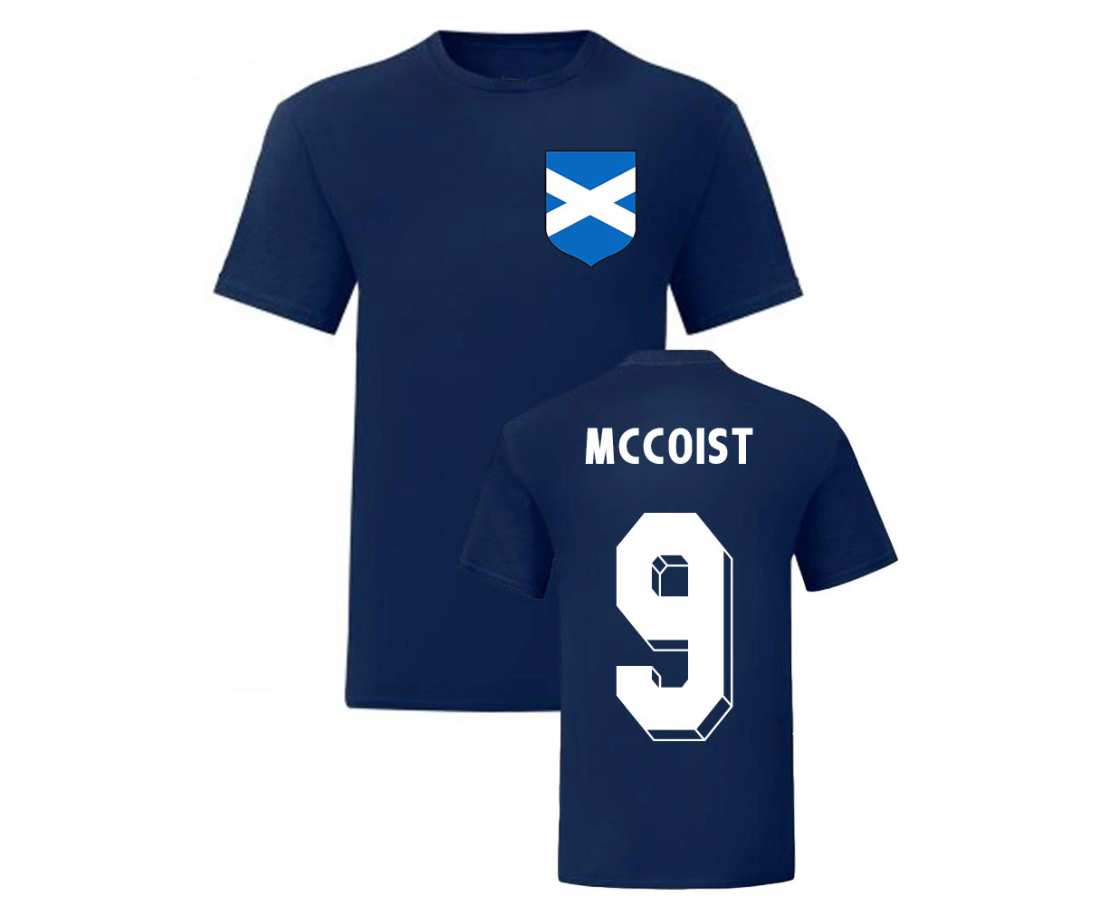 Ally McCoist Scotland National Hero Tee (Navy)