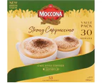 Moccona Coffee Strong Cappucccino - 30 Individuals Sachets (1 x 30pack)