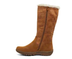 Womens Footwear Easy Steps Edmund Chestnut Micro Boot