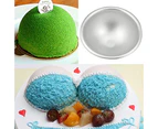 Hemisphere 3D Aluminum Ball Sphere Cake Pan Sugarcraft Bakeware Decorating Mold Style 1