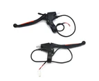 1 Pair Aluminium Parking Power Cut Electric Bicycle Left Right Brake Levers