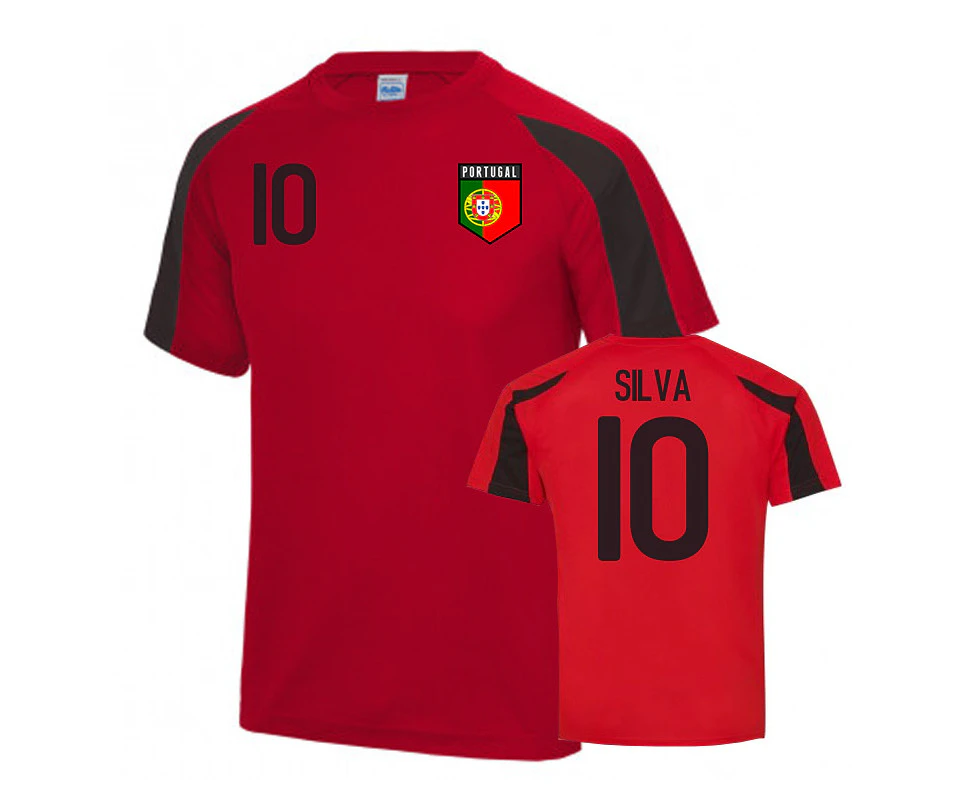 Portugal Sports Training Jersey (Silva 10)