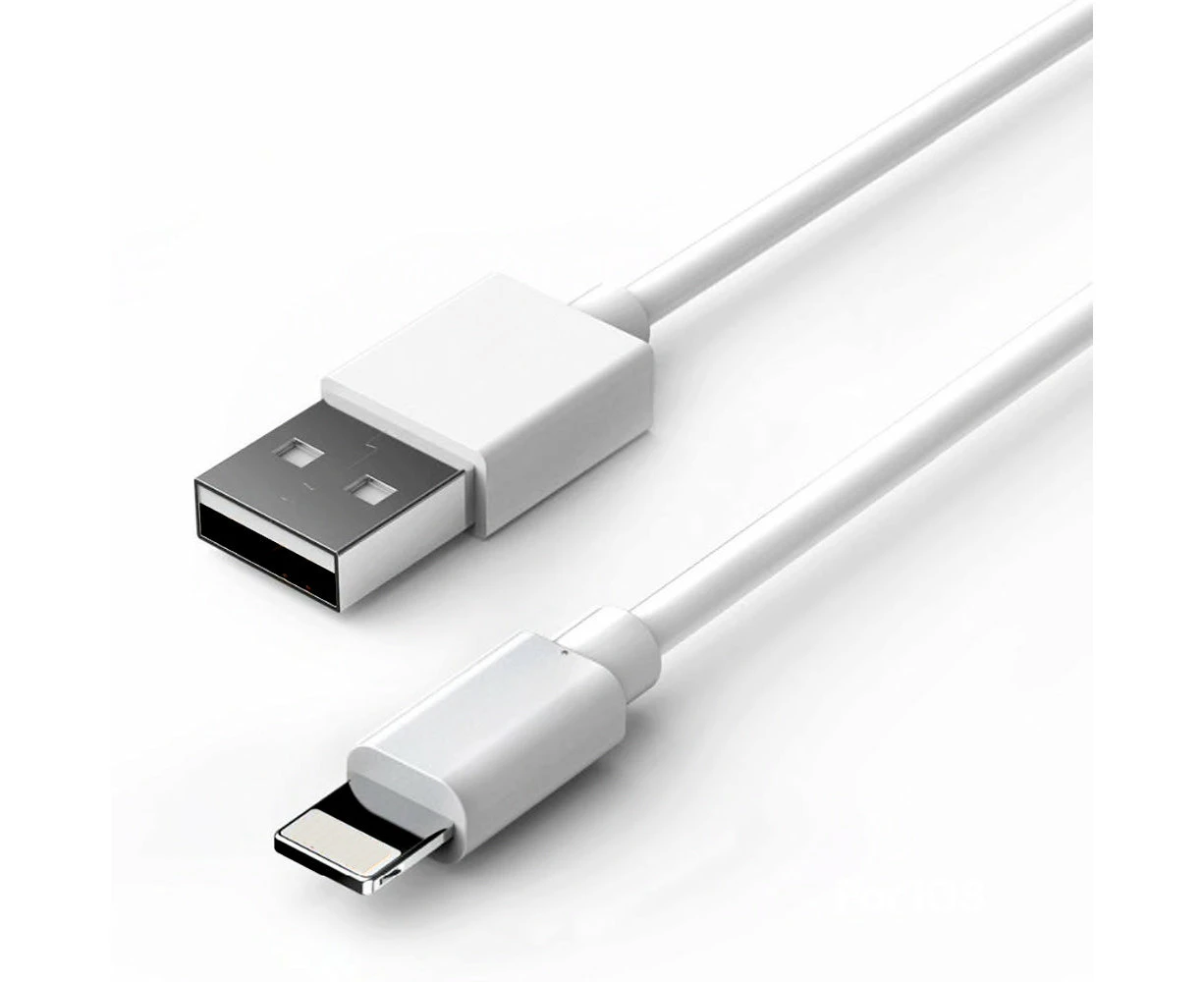 TEGAL 3 pcs Apple Charger Cable 2.4A USB-A to Lightning Cable for iPhone 14 Pro Max 1m