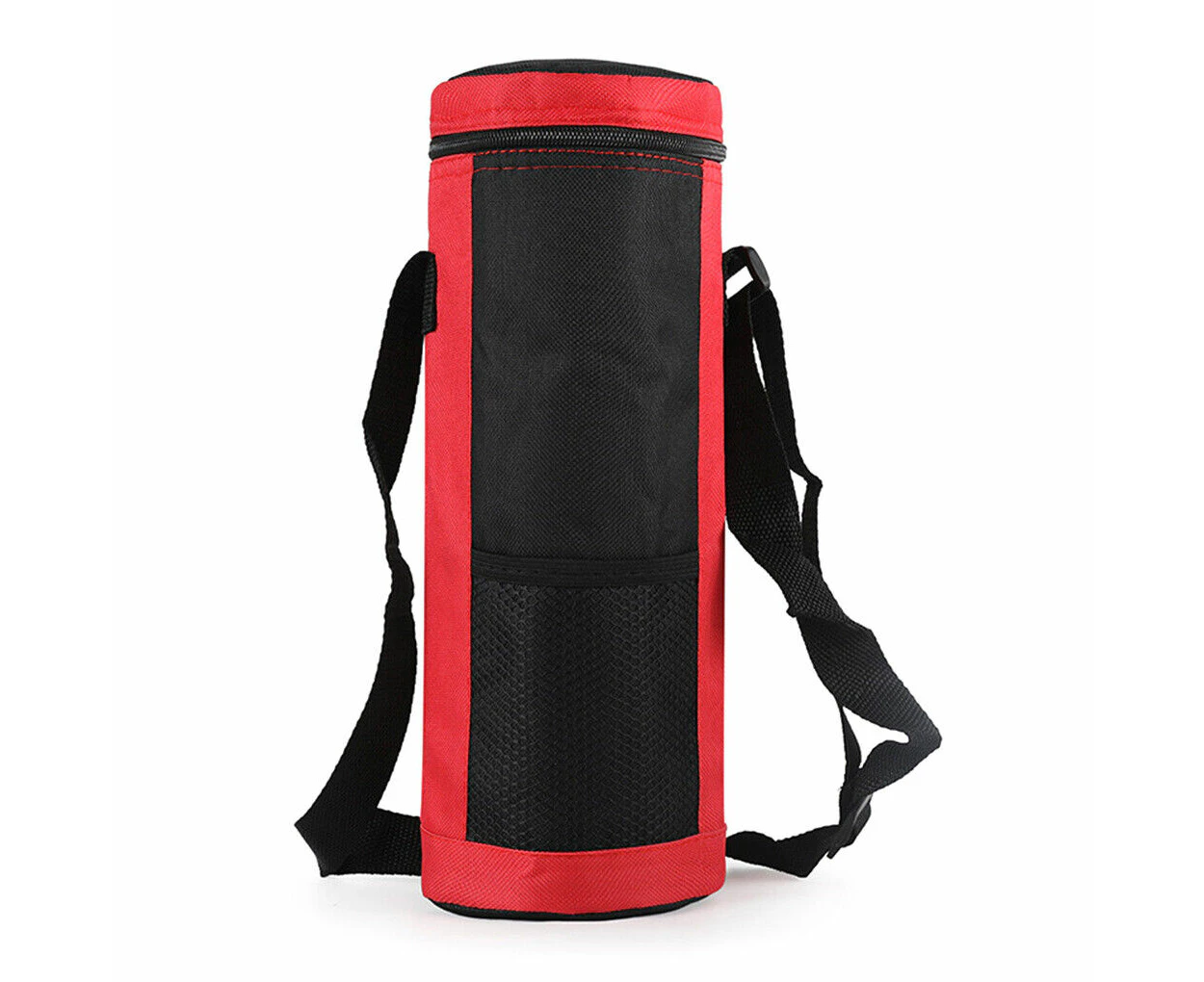 Water Bottle Carrier Kettle Bag Holder Pouch Insulated-Red