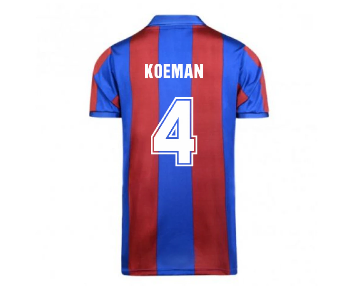 Score Draw Barcelona 1982 Home Shirt (KOEMAN 4)