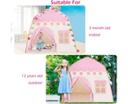 Tent,Children'S Tent Castle Pinkkids Play Tent For Girls Princess Play Tent Indoor Children'S Room Outdoor Safety Non Pink