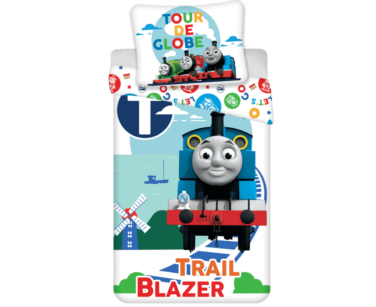 Thomas and Friends Trail Blazer Quilt Cover Set - Single Bed