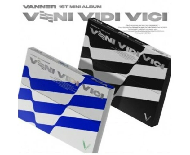 Vanner - Veni Vidi Vici (Random Cover) - incl. 80pg Photobook, Photocard, Sticker, ID Card, Origama + Folded Poster  [COMPACT USA import