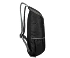 Shoulder Backpack Hiking Daypacks Small Casual Foldable Outdoor Bag Lightweight Packable -Black