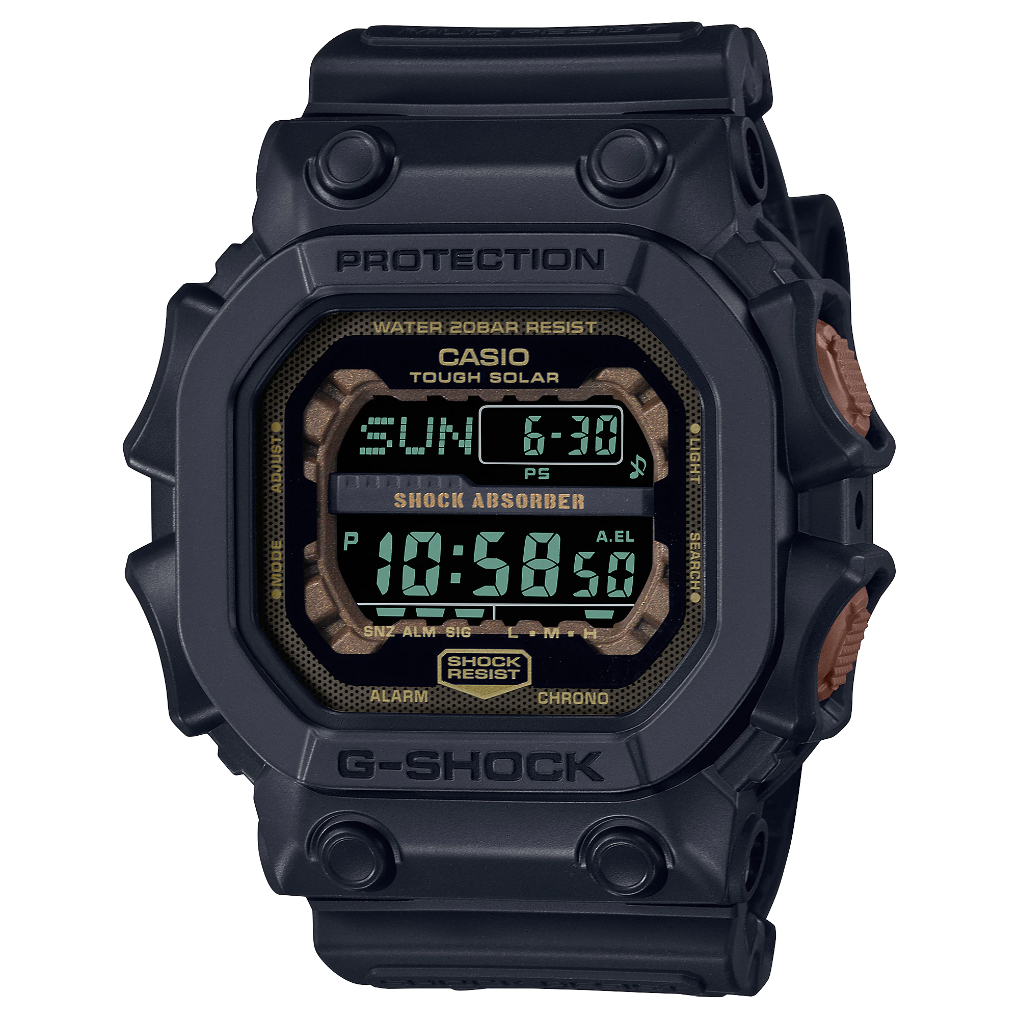 G-Shock Digital Black Resin Band Men's Watch GX56RC-1D