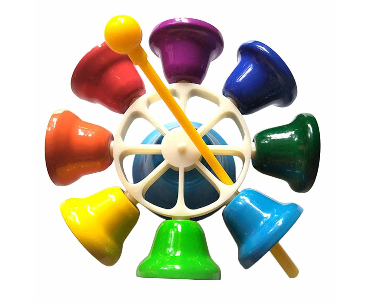 1pc Durable Children Percussion Instrument Class Bell for Kids Playing