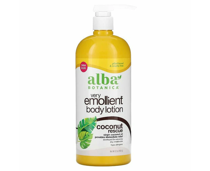 Very Emollient, Body Lotion, Coconut Rescue,  32 oz (907 g)