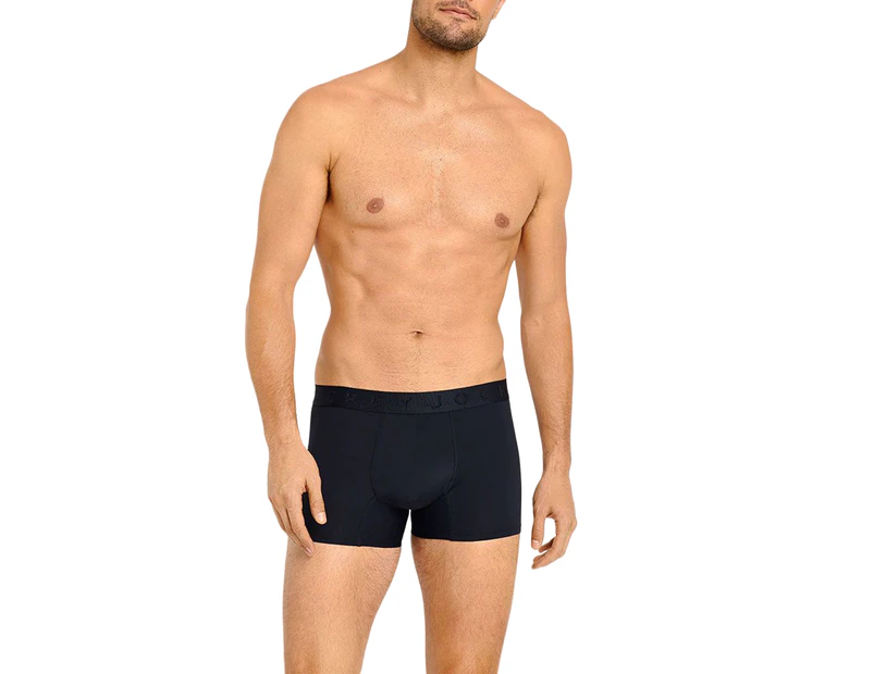 Mens Jockey 24/7 Trunks Underwear Black