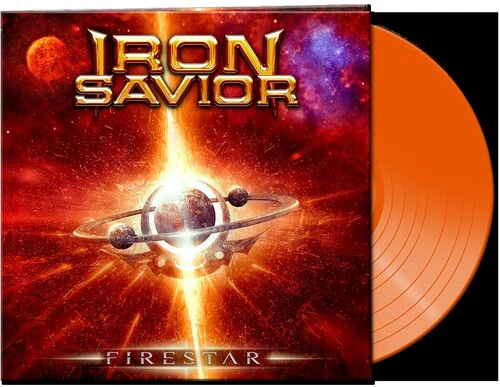 Iron Savior - Firestar - Orange  [VINYL LP] Colored Vinyl, Gatefold LP Jacket, Orange USA import