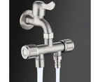 One-in Two-out Water for Valve Angle for Valve Stainless Steel Water Divider Dua