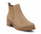 Womens Footwear Sandler Iowa Taupe Suede Boot