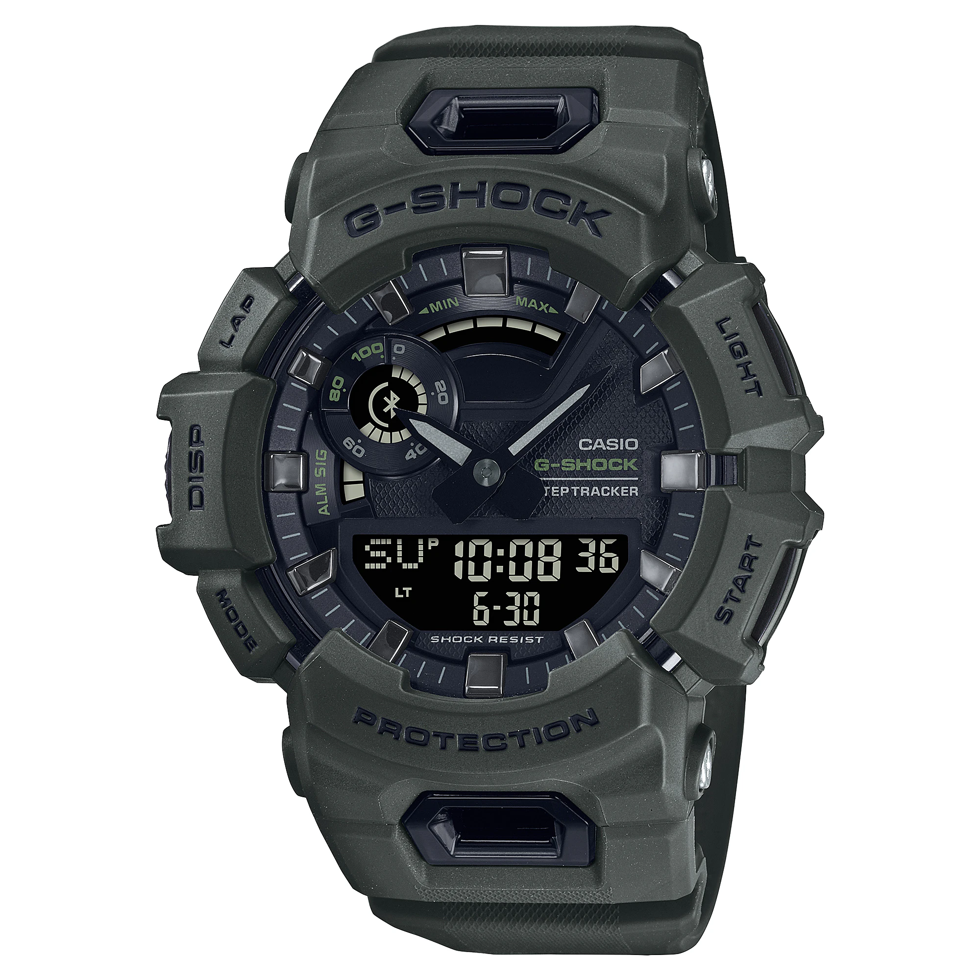 G-Shock Bluetooth Green Resin Band Watch GBA900UU-3A