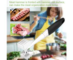 Stainless Steel Double Sided Beaf Steak Mallet Meat Tenderizer Hammer Kitchen Cooking Tool